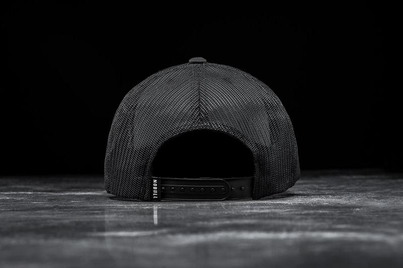 Black Nobull Crossfit Games<Sup>®</Sup> 2021 Curved-Brim Trucker Men's Hats | CA F1622D